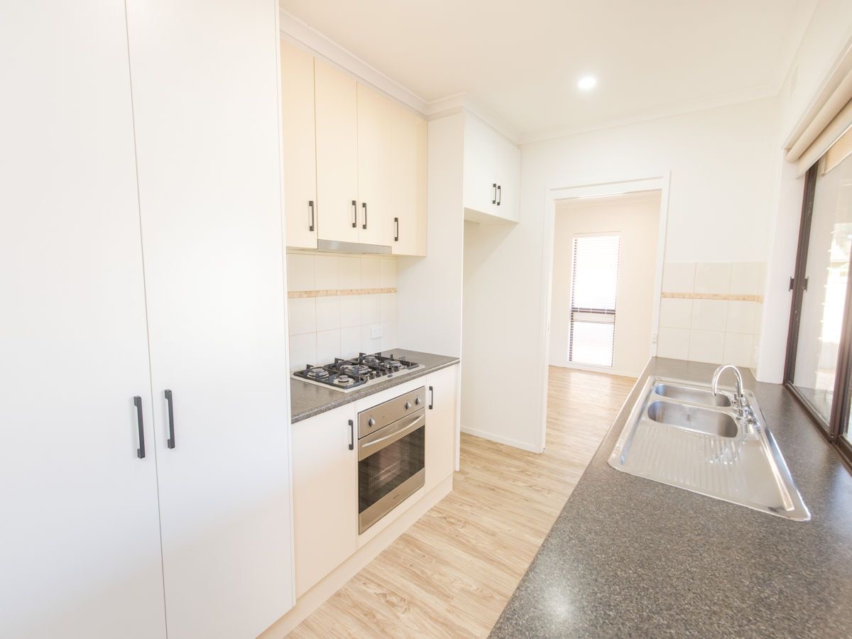 Updated rental kitchen with new pantry